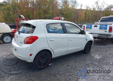 2015 Mitsubishi Mirage De/Rf from USA, damaged, VIN ML32A3HJ4FH006756
